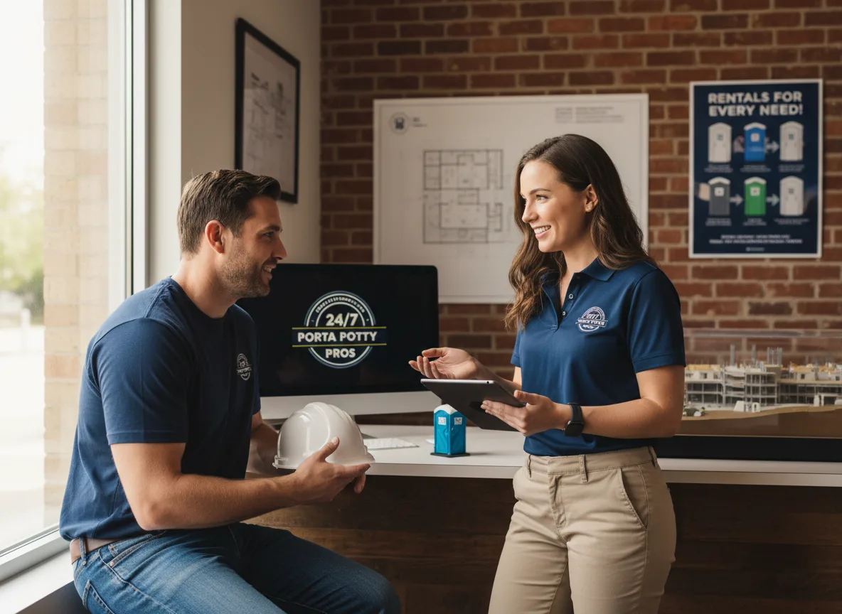 Flushing Toilet Rental Options in Lottsburg, VA